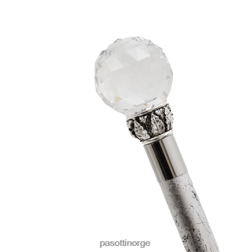 tilbehør PASOTTI ba w01ar - krystallkulestokk, sølvskaft 8B6Z26241 unisex
