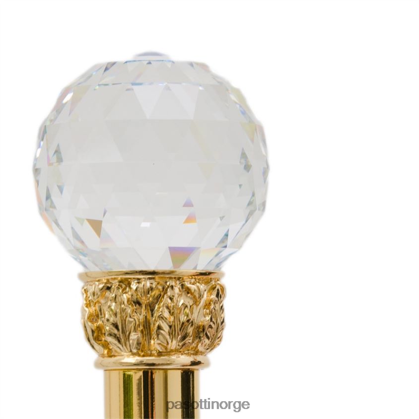 tilbehør PASOTTI ba w01or - krystallkulestokk, gullskaft 8B6Z26234 unisex