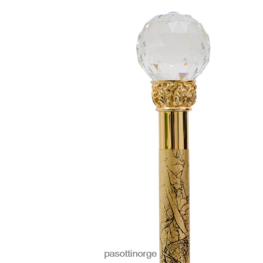 tilbehør PASOTTI ba w01or - krystallkulestokk, gullskaft 8B6Z26234 unisex