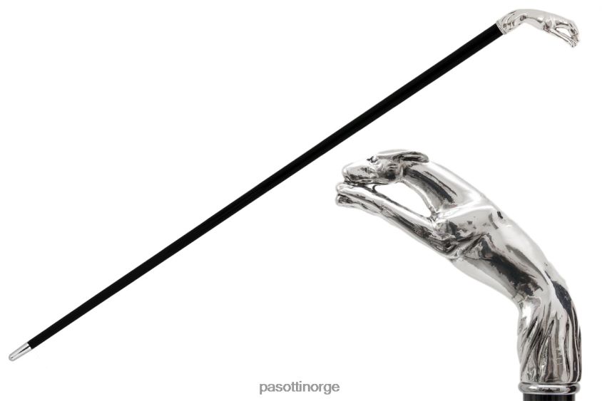 tilbehør PASOTTI ba w10 - sølv greyhound stokk 8B6Z26254 unisex