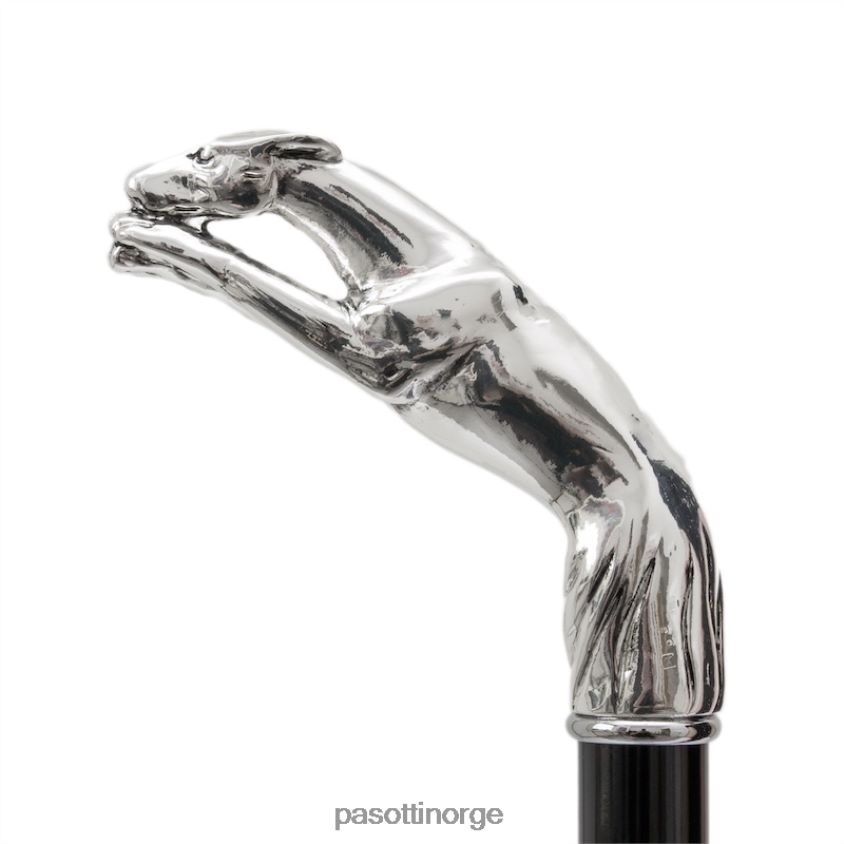 tilbehør PASOTTI ba w10 - sølv greyhound stokk 8B6Z26254 unisex