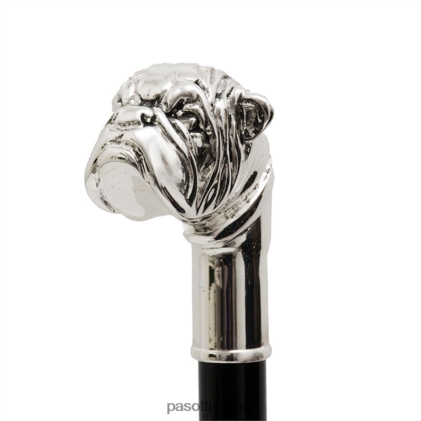 tilbehør PASOTTI ba w38 - sølv bulldog stokk 8B6Z26201 unisex