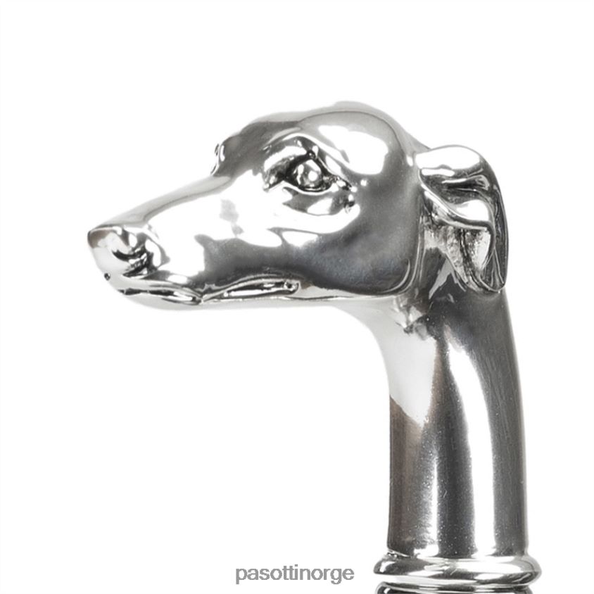 tilbehør PASOTTI ba w39 - sølv greyhound hodestokk 8B6Z26250 unisex